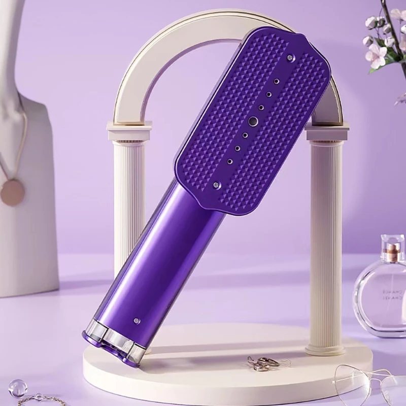 Plancha uso multifuncional, 1200W, plancha tela portátil para viajes, textura ABS para ropa para viajeros y hogar