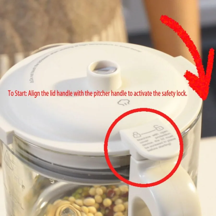 خلاط طهي JD-J03 مع درع عازل للصوت لمزج البارد الساخن وخالي من الفلتر وعصير حليب الصويا 8 سرعات وتحكم في درجة الحرارة #2