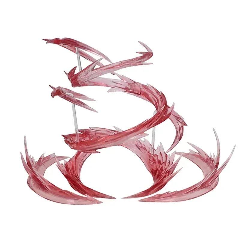 Op voorraad Wervelwind Vlam Ijs Speciale effecten Model Ornament Speelgoed Beweegbare figuur Luffy DIY Accessoires Standbasis Wind Bevroren