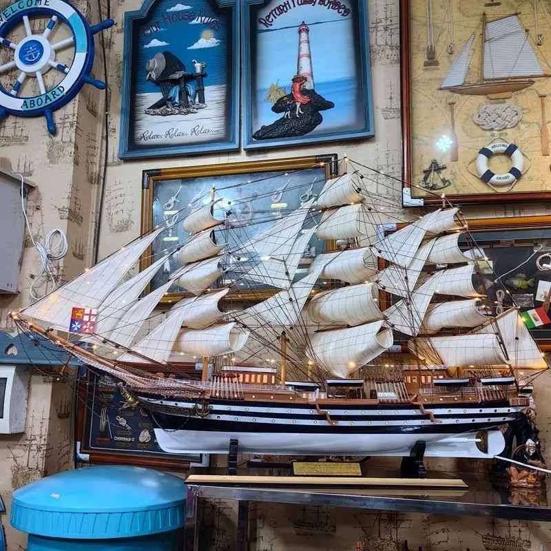 Sailing model home decoration housewarming gifts smooth sailing crafts