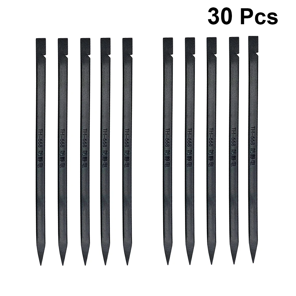 30Pcs Anti-Static Pry Bars Disassemble Rods High Strength Repair Tools for Phone Tablet Pc LCD Screen Opening Spudger Crowbar