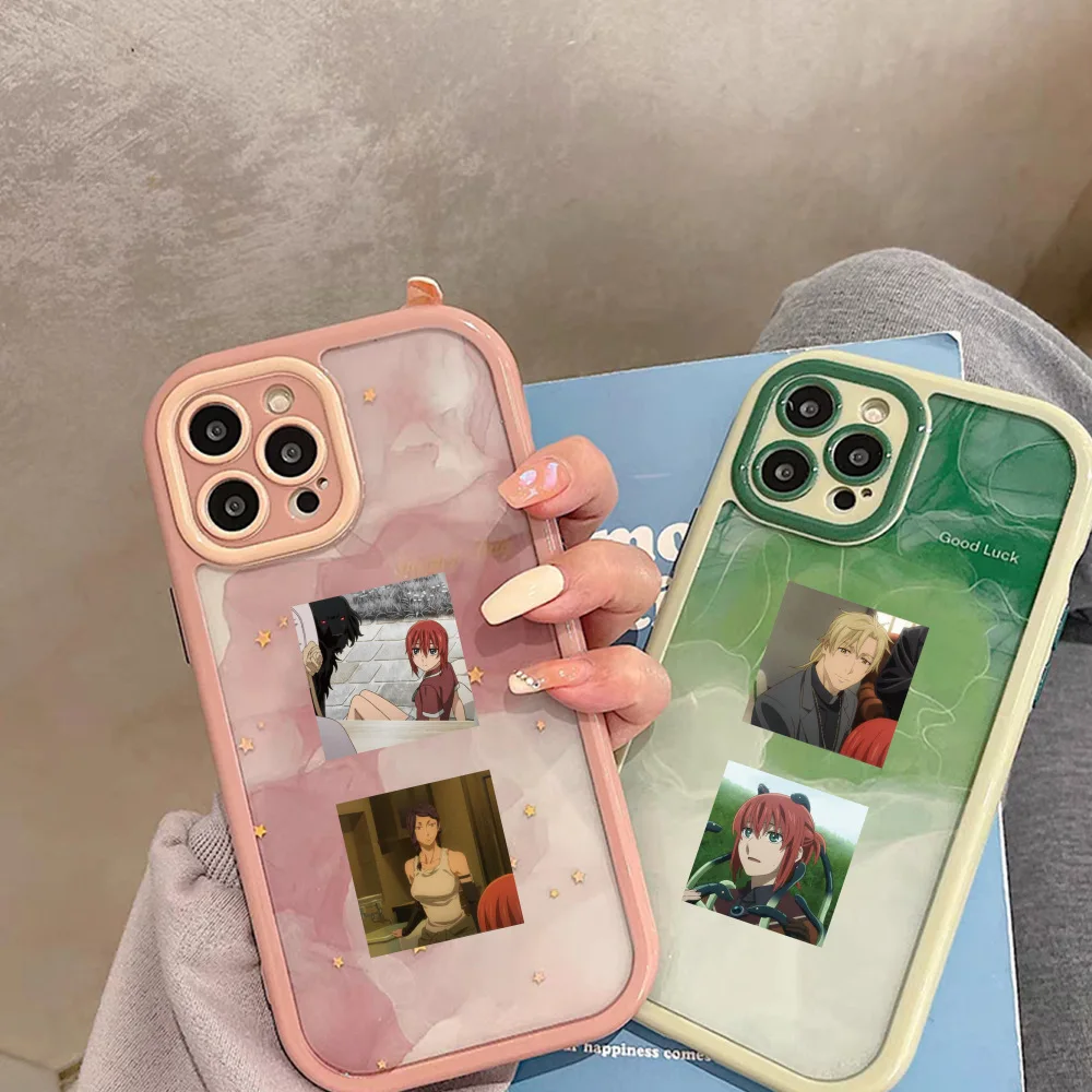 59PCS ภาพเจ้าสาวของนักมายากล,Tomoe,Alias เดสก์ท็อปตกแต่ง,สติกเกอร์กันน้ํา