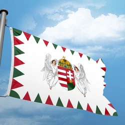 Presidential Standard Of Hungary 3*5FT 90*150CM  Flags Design Custom Indoor Outdoor Decoration Banners  Polyester UV Resistance