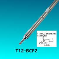 QUICKO T12-BCF2 Tips STM32 OLED/LED Soldering Station DIY Welding Tip Soldering Iron For FX951 Hand8S Melt Tin Repair Tools