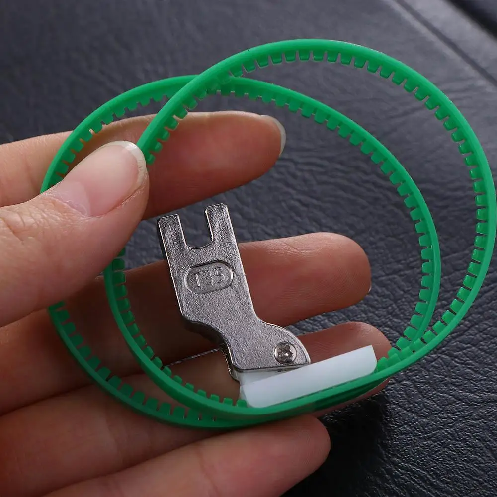 Unilateral Plastic Ring for Leather Double Roller Ring Presser Foot Sewing Accessories Sewing Machine Parts Roller Presser Foot