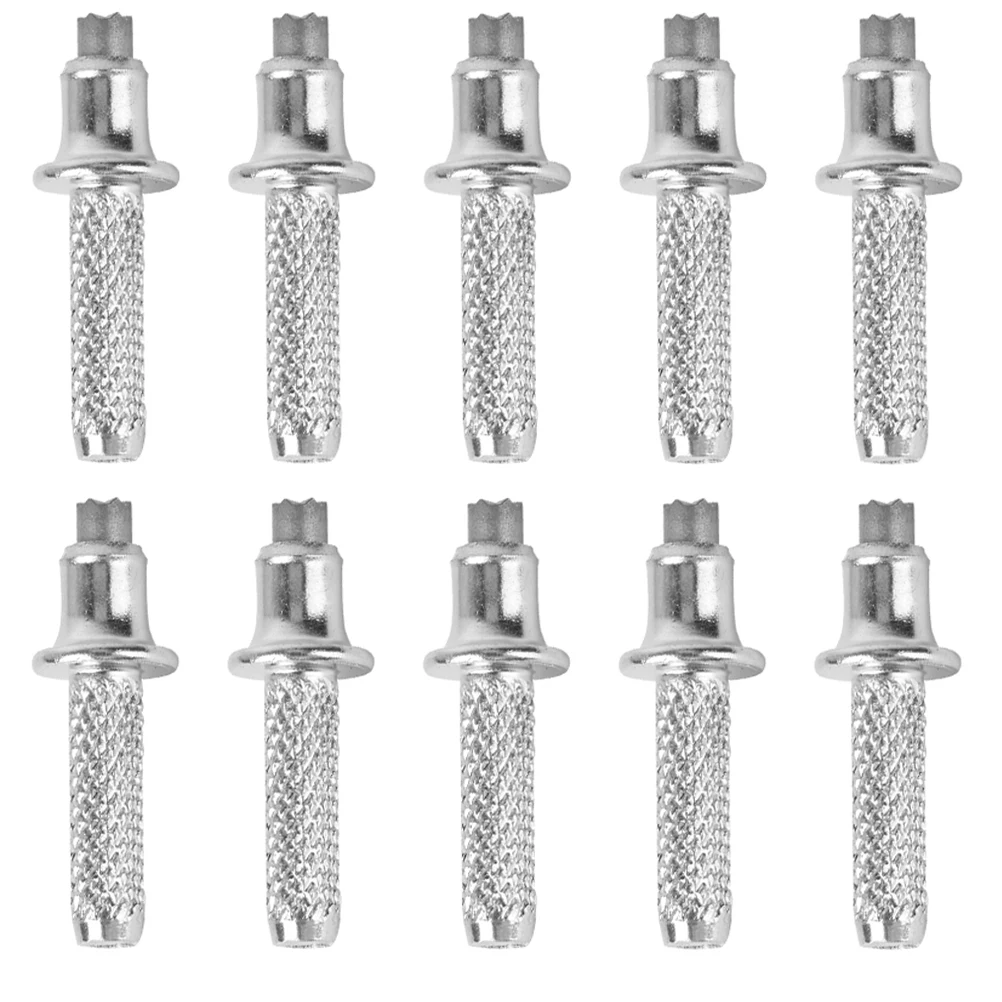 

10pcs Trekking Pole Tips High-Quality Tungsten Steel Durable Anti-Rust Replacement Climbing Accessories Compact Shape for Most