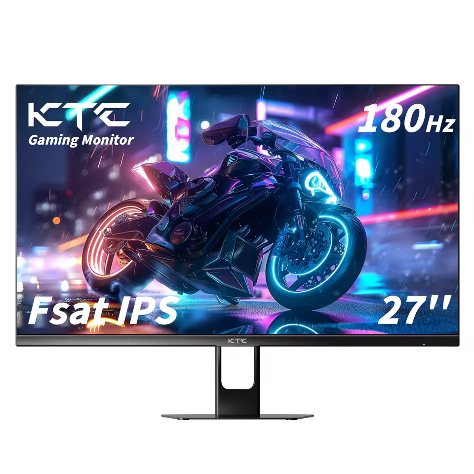 KTC Gaming Monitor 27 inch 180hz 1ms | Fast IPS Screen 1080p Monitor|2 x HDMI 2.0 &1 x Display Port 1.4 | Support Freesy…