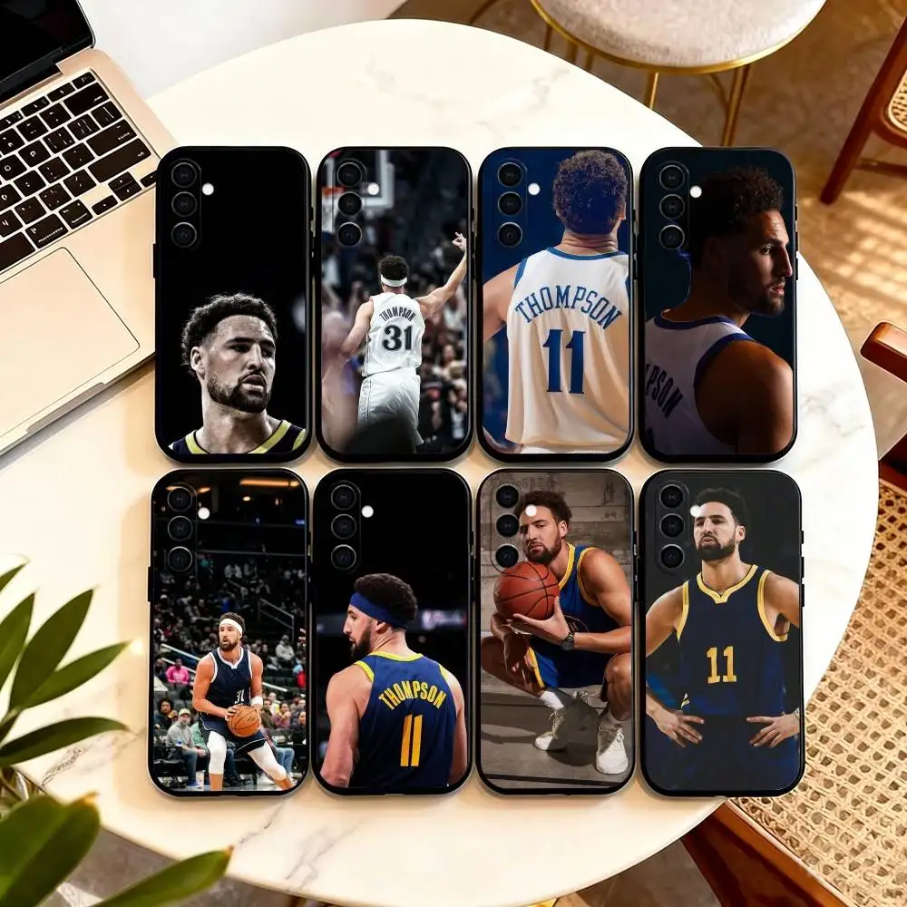 Klay Thompson  Phone Case For Samsung Galaxy A73,A72,A71,A70,A53,A52,A51,Soft Silicone Black Cover