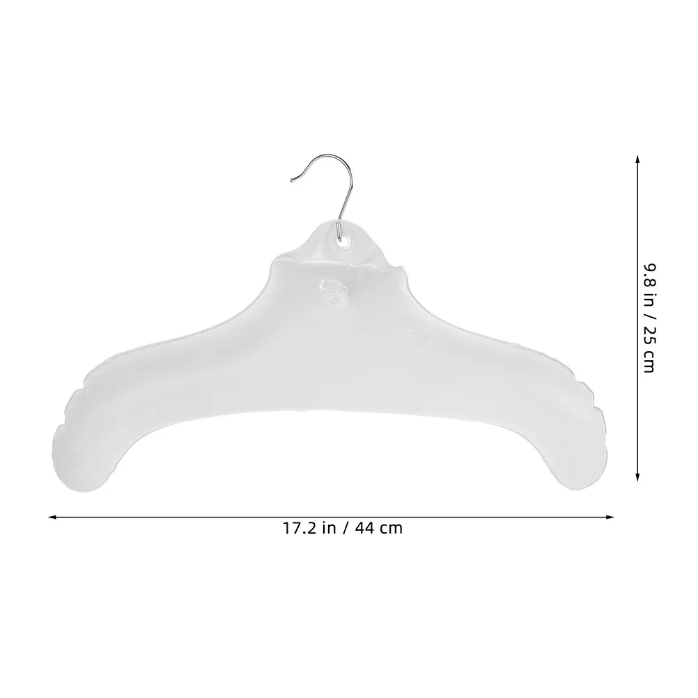 5pcs Inflatable Hangers Foldable Portable Travel Clothes Hanger Multi Pants Hangers Space Saving Drying Rack For Camping Cruise