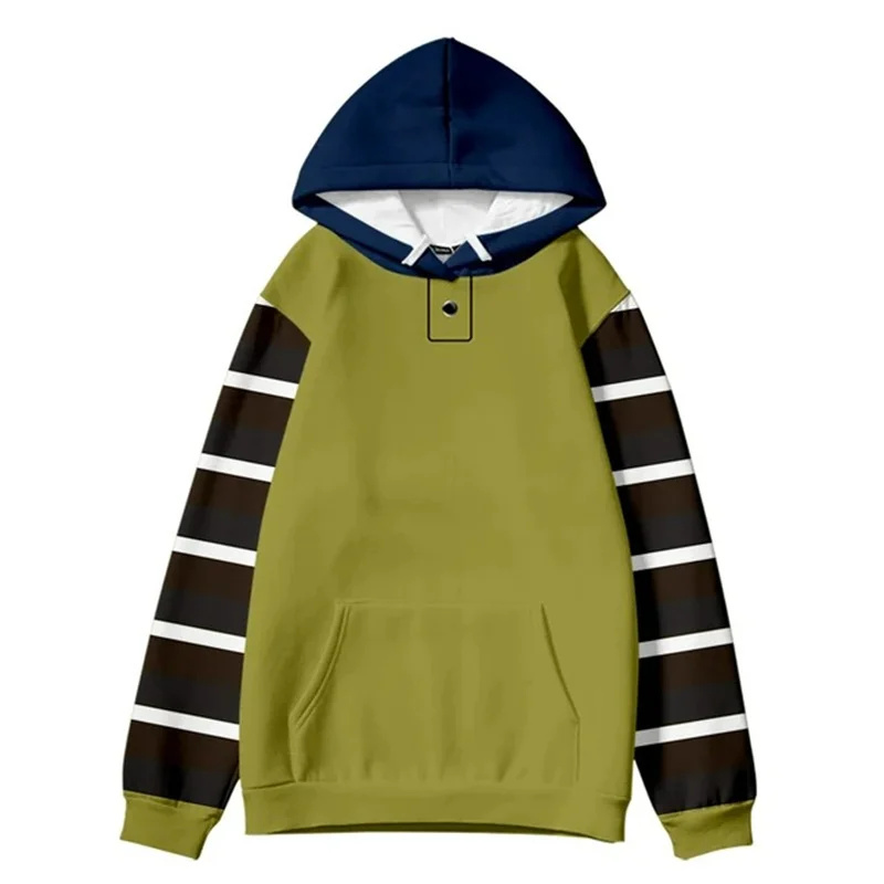 Autumn Simple Stripes 3D Print Hoodies Men Women Fashion Casual Sweatshirts Oversized Hoodie Pullovers Tracksuit Clothing