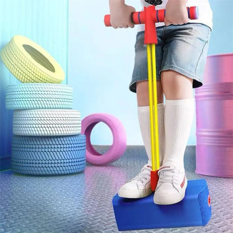 Kinderen groeien groter Balansspeelgoed Kikker Springen Sport Outdoor Oefenapparatuur Fitness Stuiterend speelgoed voor kinderen Educatief speelgoed