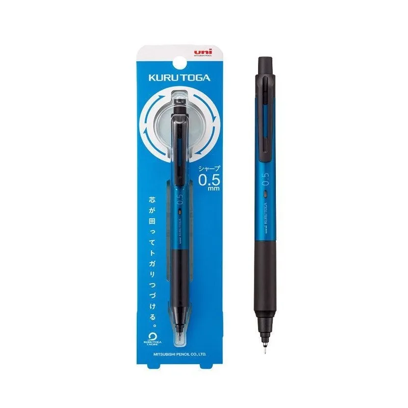 Japanese Imported Uni Popular Makeup Tray Limited Edition Mechanical Pencil M5-KS Translucent Black Technology Rotating Lead