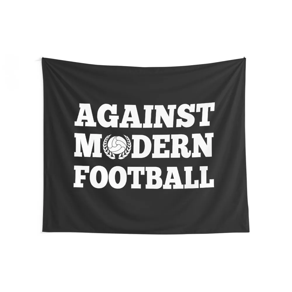 

Against Modern Football Tapestry Bedroom Decor Room Decorator Tapestry