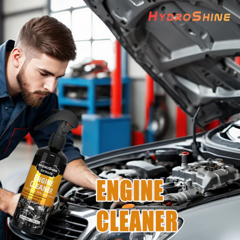 

Hydroshine Engine Bay Cleaner Care Powerful Decontamination for Car Engine Compartment Cleaning Tool Heavy Oil Dust Clean Spray