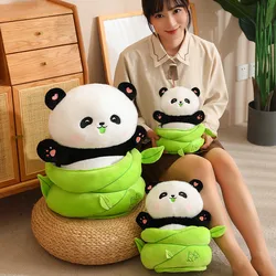 Cute Bamboo Panda Dinosaur Rabbit Plush Toy for Home Decoration Plush Toy Comfort Pillow Sleep Baby Plush Toy