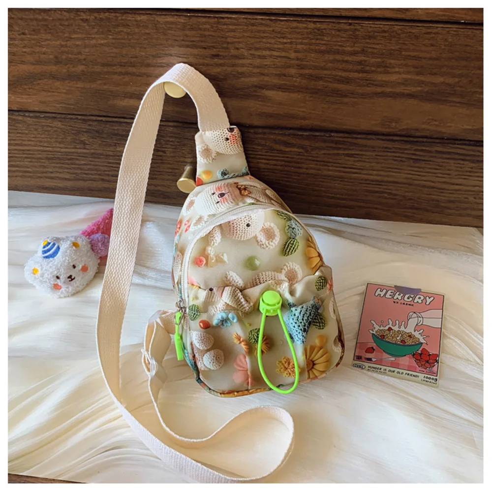 

Милая нейлоновая сумка через плечо, детская уличная сумка для хранения, детский сад для мальчиков и девочек, модный нейлоновый бует-мав, маленький размер