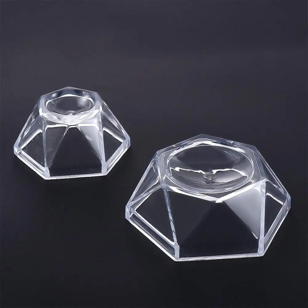 Desktop Ornament Volley Ball Glass Transparent Quartz Crystal Ball Base Sphere Holder Display Stand Pedestal