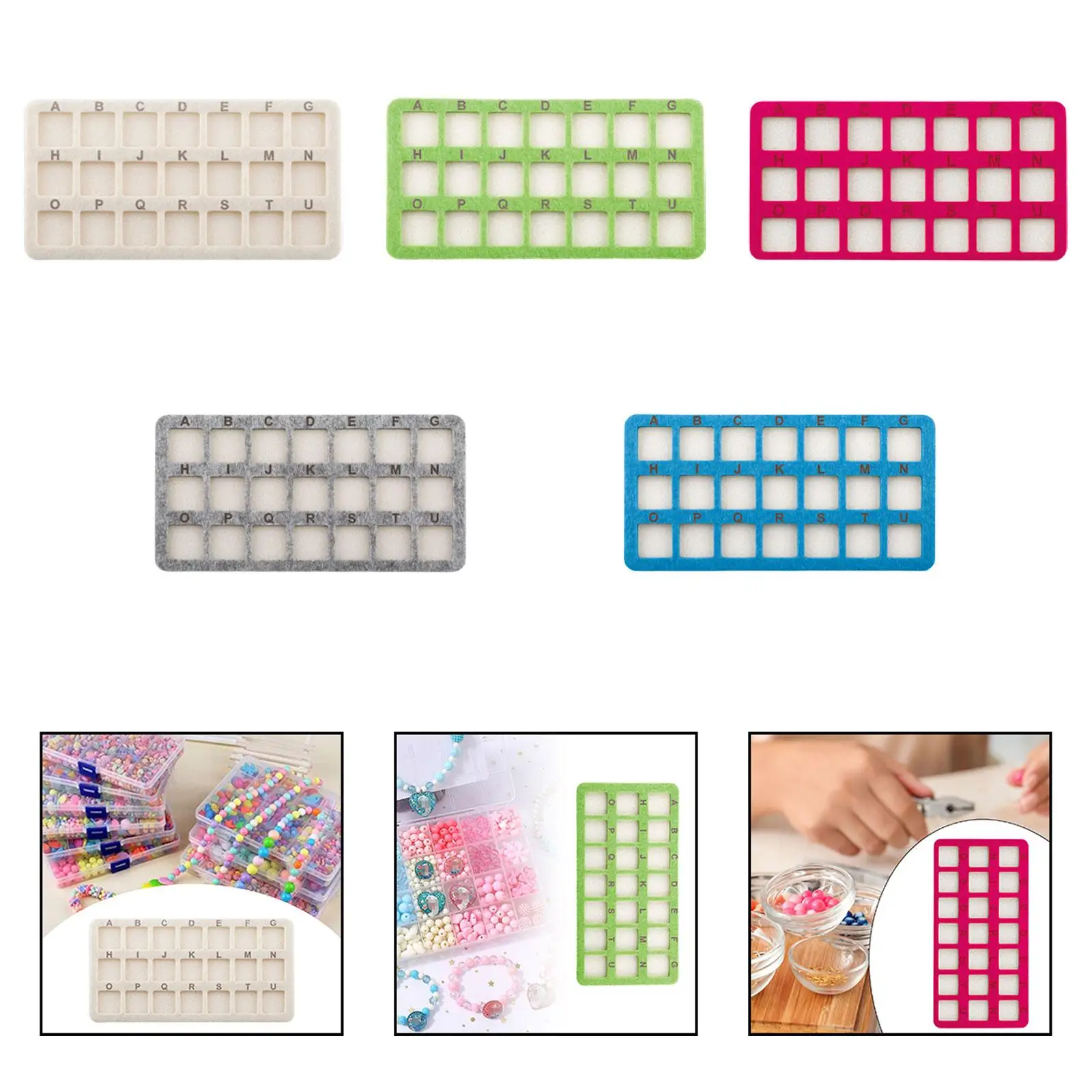 

Bead Mat 21 Grid Beading Mat for Beading Supplies Bead Projects DIY Hobbies