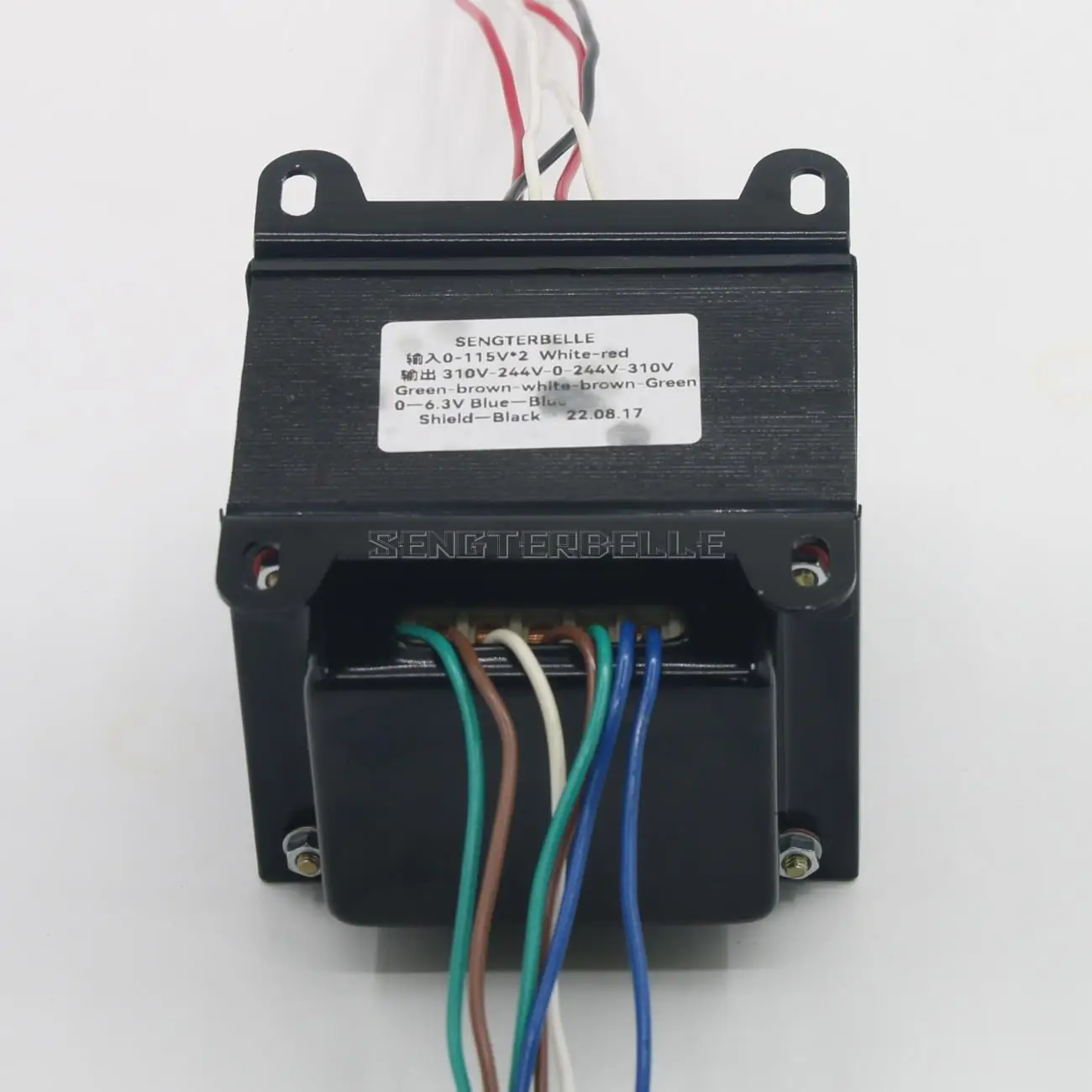 170 واط أمبير EI امدادات الطاقة محول 310V-244V-0-244V-310V + 6.3 فولت ل HiFi 6L6 أنبوب مضخم الصوت