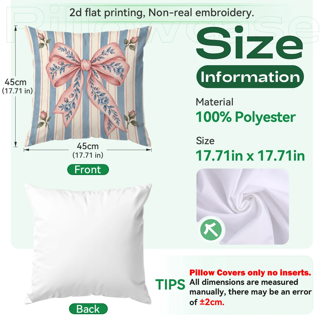 1/4pcs Porcelain Teapot Vintage Floral Cushions Pillowcase Polyester Cushion Cover Throw Pillow Pillowcover Home Car Sofa Decor
