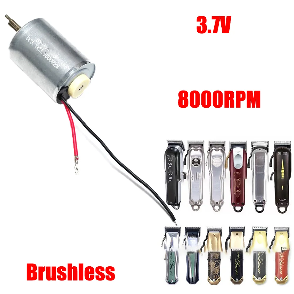 8000RPM 3.7V Brushless Motor Circuit Board for Men's Professional Hair Clippers Wahl 8148/8591/8504/1919/8509 Trimmer Accessorie