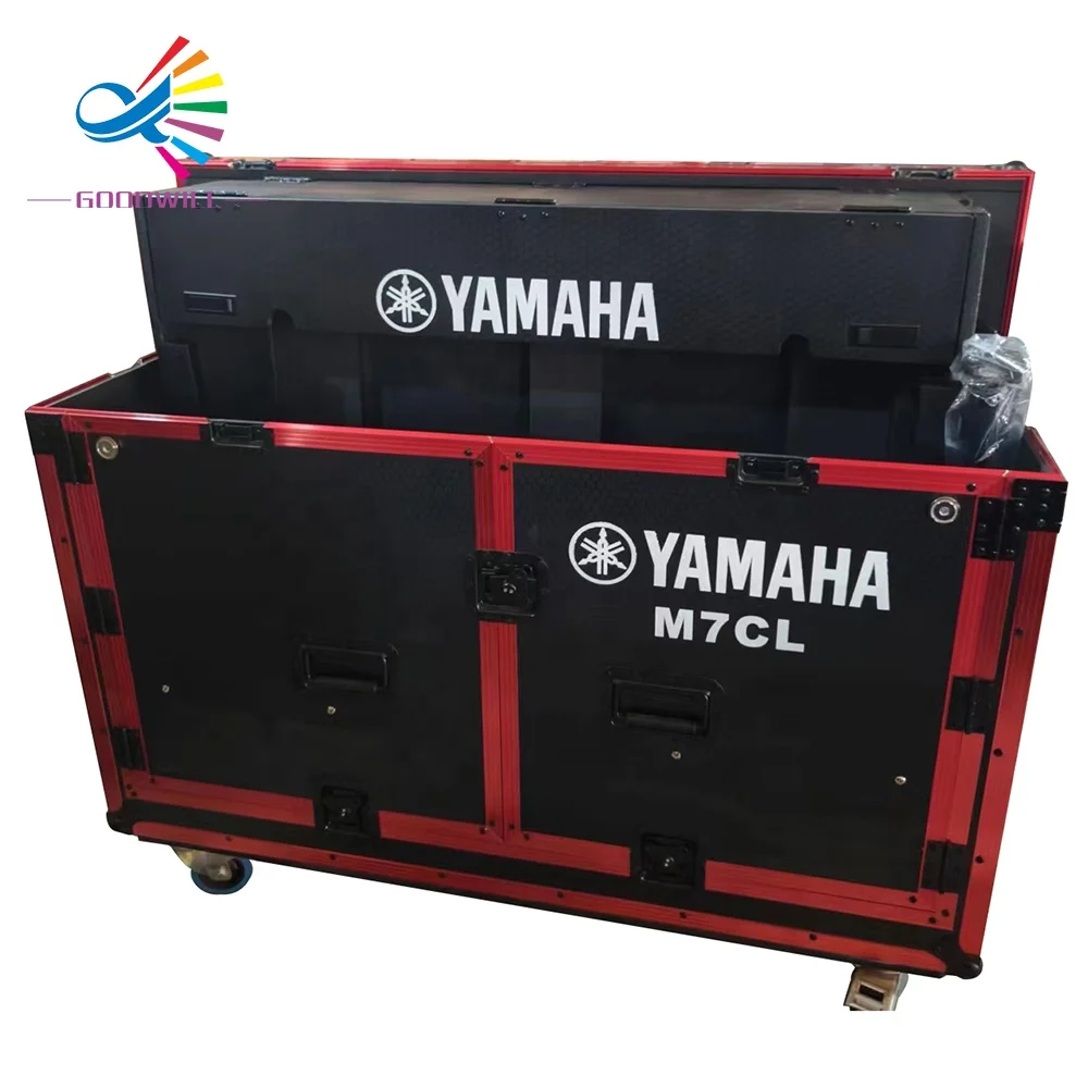 M7CL 32 Channel Flip Flight Case With Customizable Hydraulic Lifting System OEM Supported