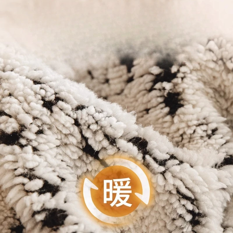 Cozy Fluffy Elastic Sofa Cover Universal Fit Cat Resistant Stretch Couch Protector All Season