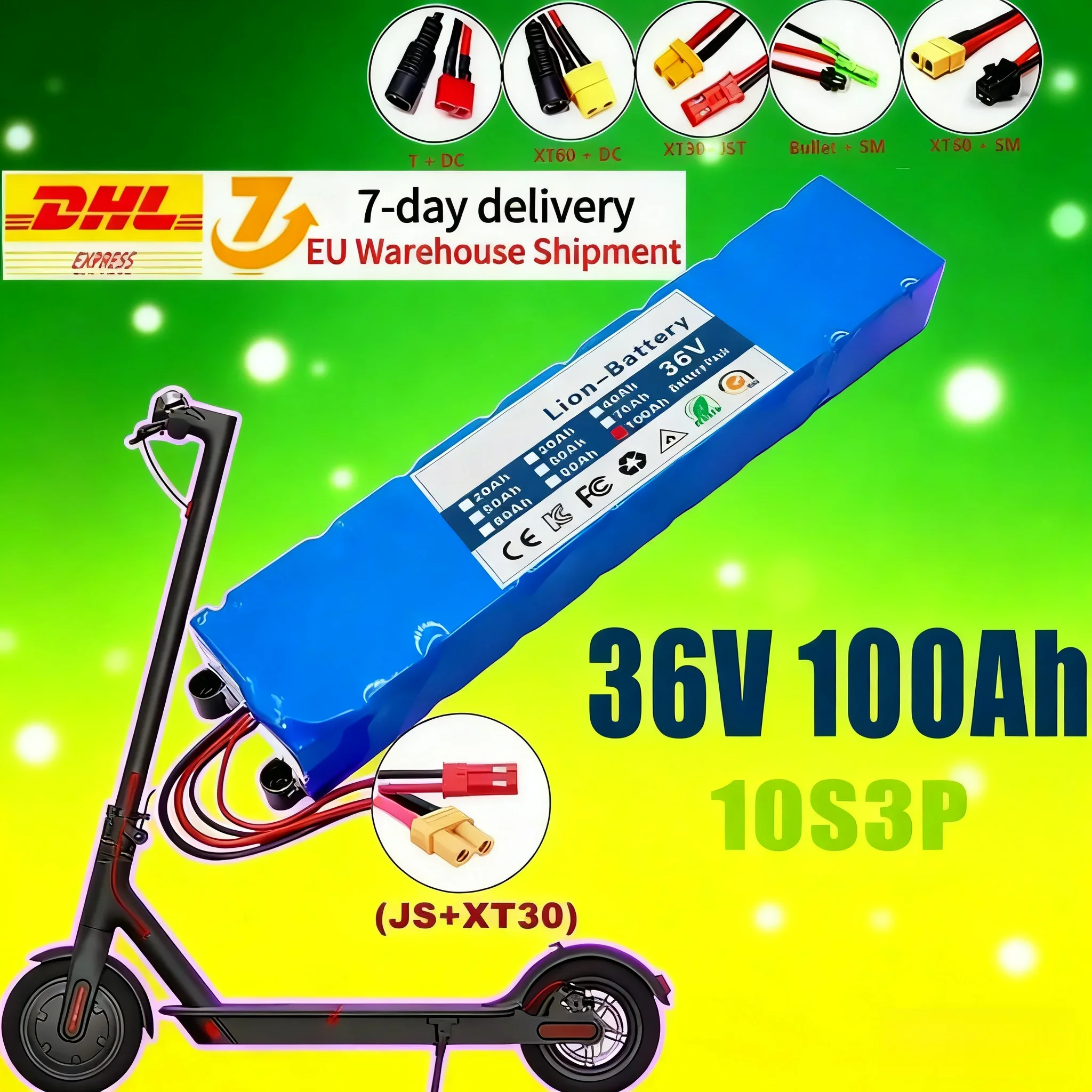 36V 100Ah Scooter B…