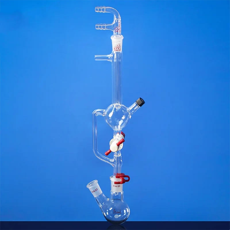Micro distillation reactor solvent distillation anhydrous anaerobic distillation receiver 25ml fractionator