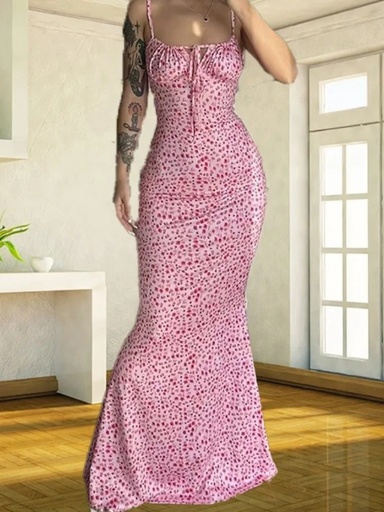 

DYKR 2025 летние платья оптом для женщин, маленькое платье на подтяжках с цветочным принтом, Vestido De Fiesta Mujer Para Una Boda Robe Femme Traf