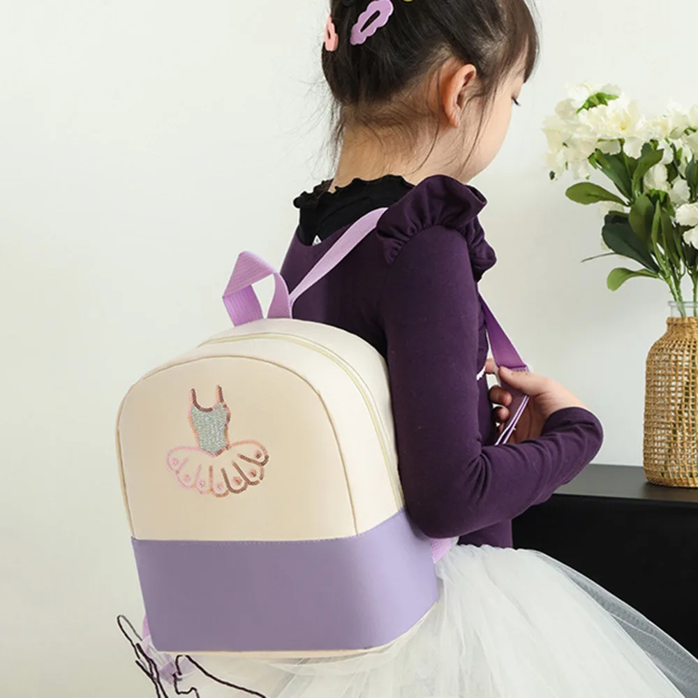 

Cute Children's Dance Bag Princess Style Breathable Ballet Bag Backpack Waterproof Wear-resistant Kindergarten Yoga Backpack