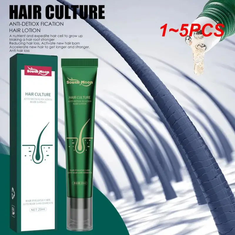 1~5PCS Organic Regrowth Restorative Anti-stripping Serum For All Types Of Hair Nourishing Hair Care Healthy Scalp Hair Serum