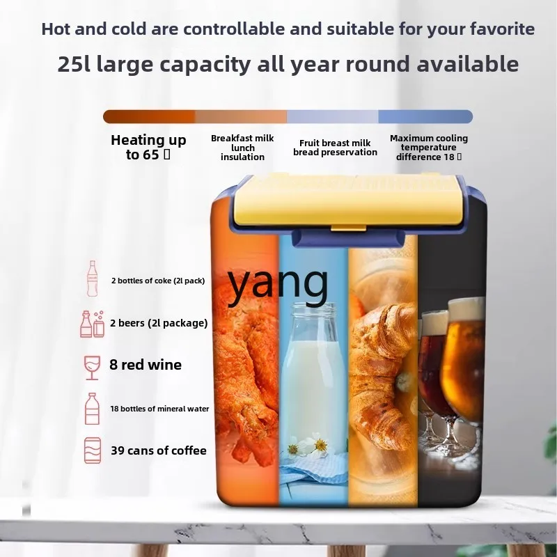 CX  Portable Mini Small Car Refrigerator Rental Home Dormitory Hot and Cold Freezer