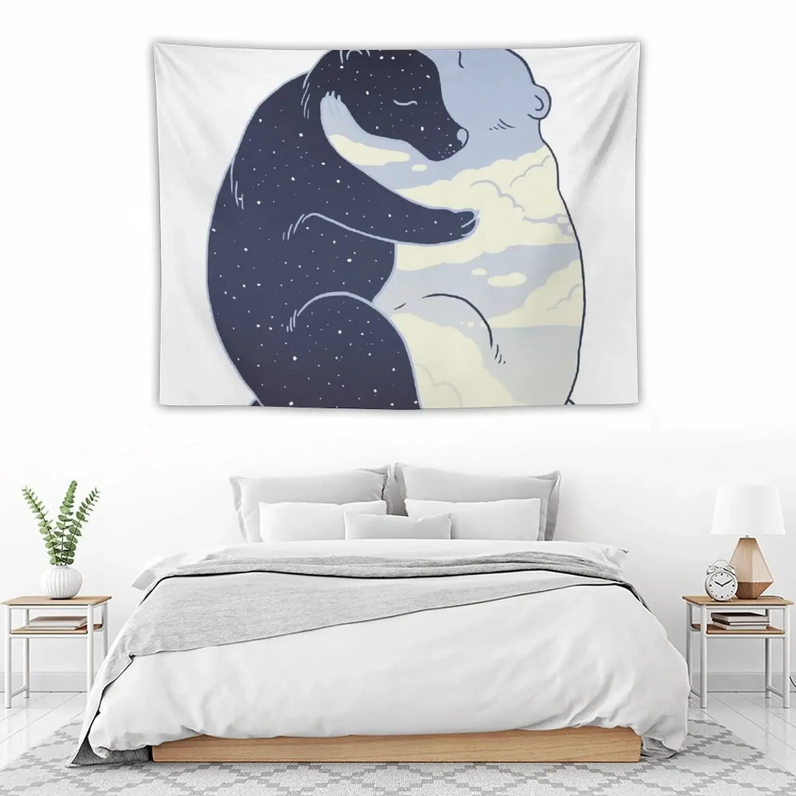 

Day and Night Tapestry Carpet Wall Decor Home Wall Tapestries Decoration Home Tapestry