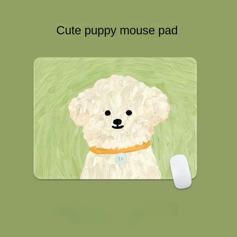 Cute Sherry small mouse pad kawaii desk mat with Stitched Edge non-Slip rubber base pc accessories laptop office pad gaming mats