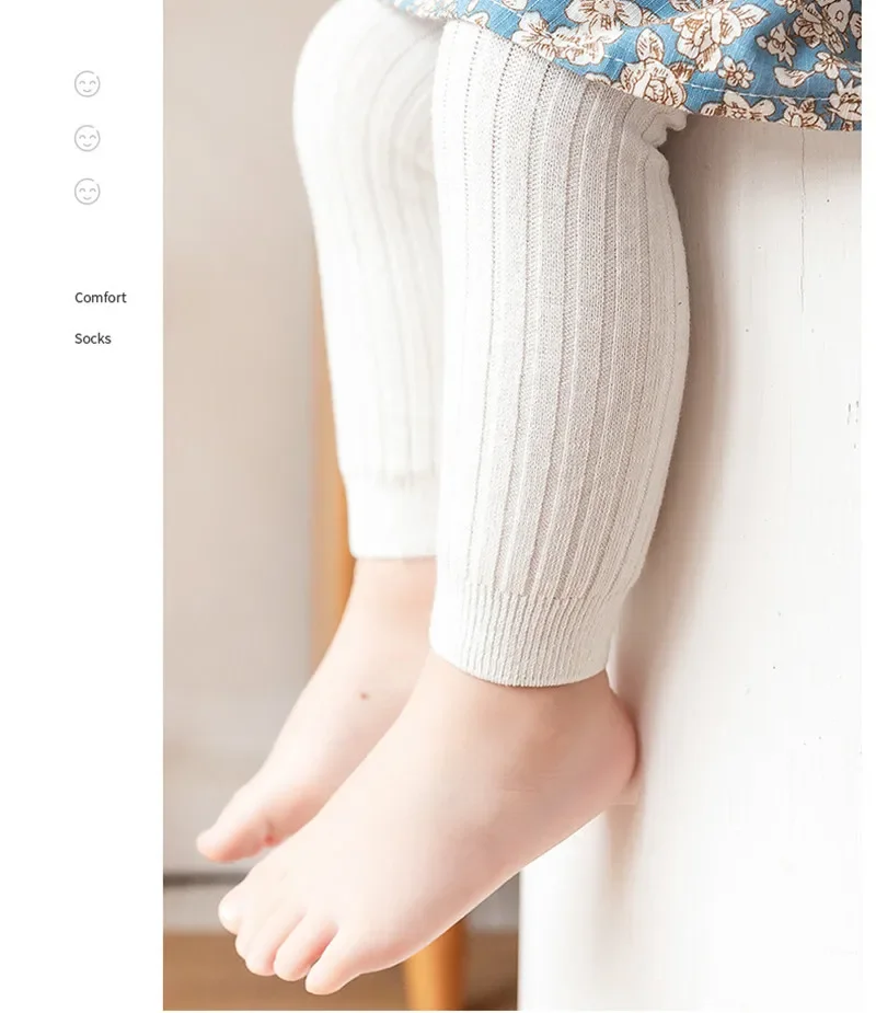 Frühlings- und Herbsthosen für Babys, Jungen und Mädchen, Neugeborenen-Leggings, Strumpfhosen aus Baumwolle, Stretch-Kinderhosen für Kinder von 0 bis 6 Jahren – Detail 17