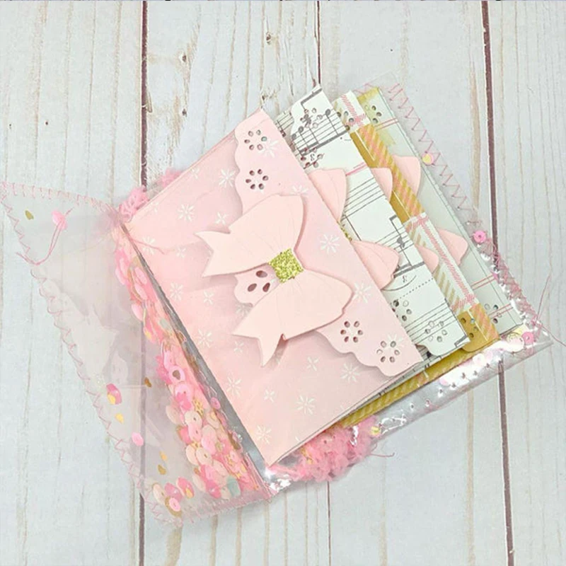New Lucky Flower Frame Envelope Craft Embossing Mold 2022 Metal Cutting Dies for DIY Decorative Scrapbooking Album Card Making