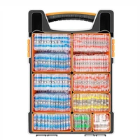 WOZOBUY Conectores de cable termorretráctiles SST21 Manga impermeable AWG22-18 Terminal de sello de soldadura estañado de empalme eléctrico a tope