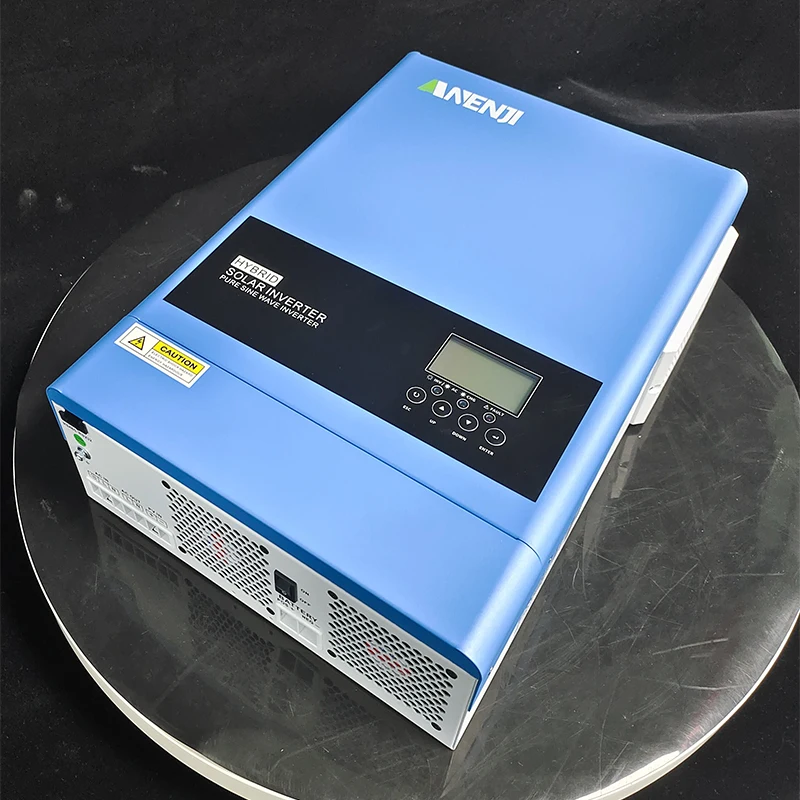 Imagem -03 - Inversor Solar Híbrido Inversor Fotovoltaico Off Grid de Seno Puro Controlador de Carga Solar Mppt pv 500v 120a Embutido 6.2kw 48v 230v