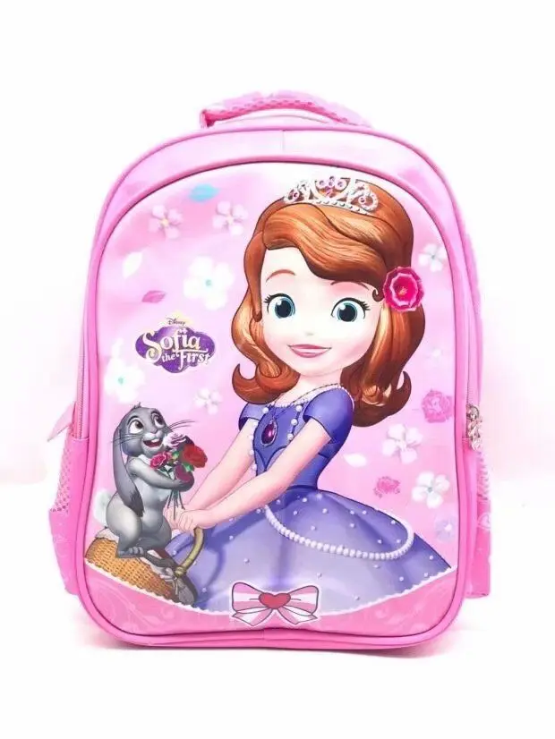 Disney Backpack Elementary School Students 6-9 Years Old Frozen Schoolbag Female Children Male McQueen Backpack