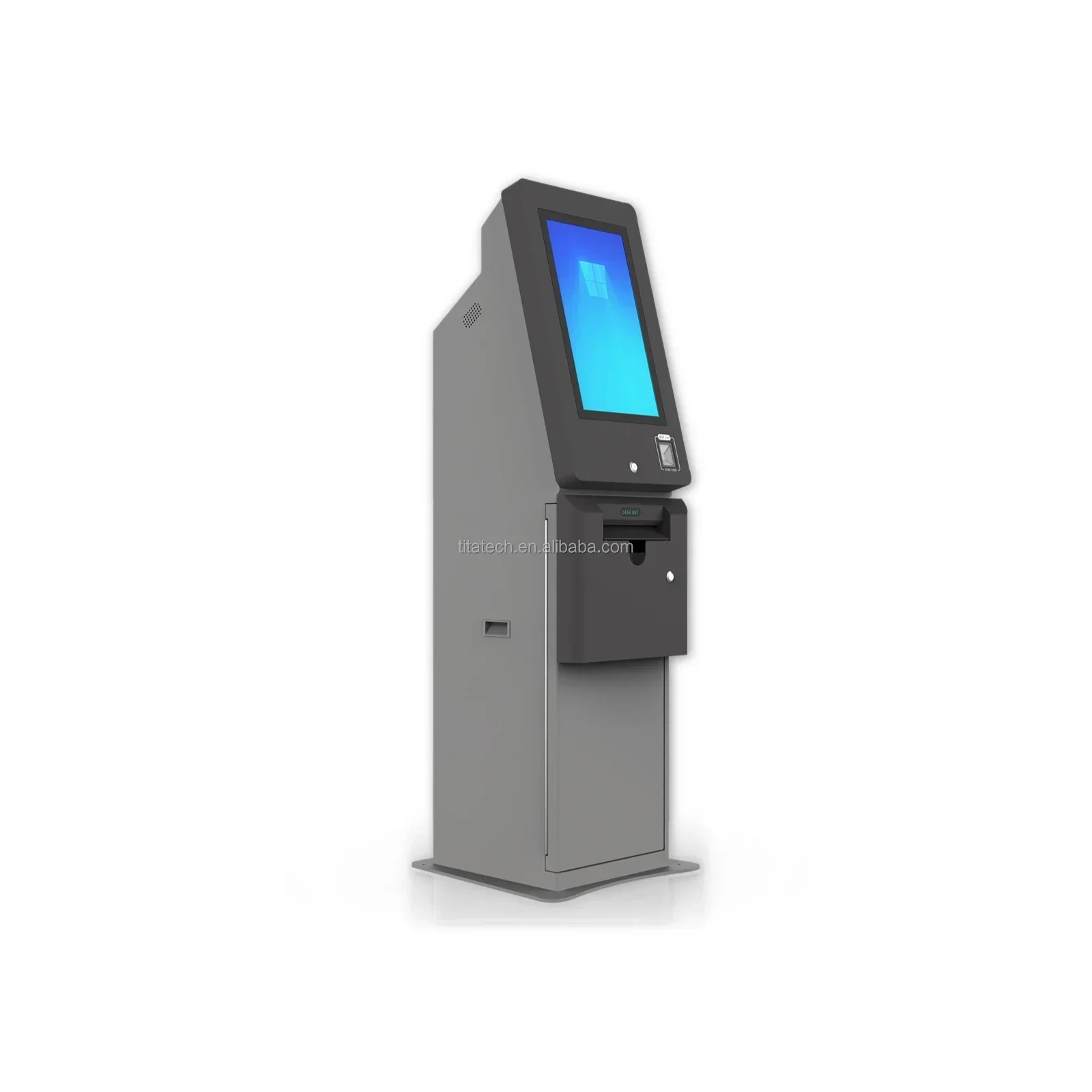 Metal ATM Kiosk Ticket Redemption Terminal Cash Redemption Machine For Casino Amusement Skill Game Cabinet