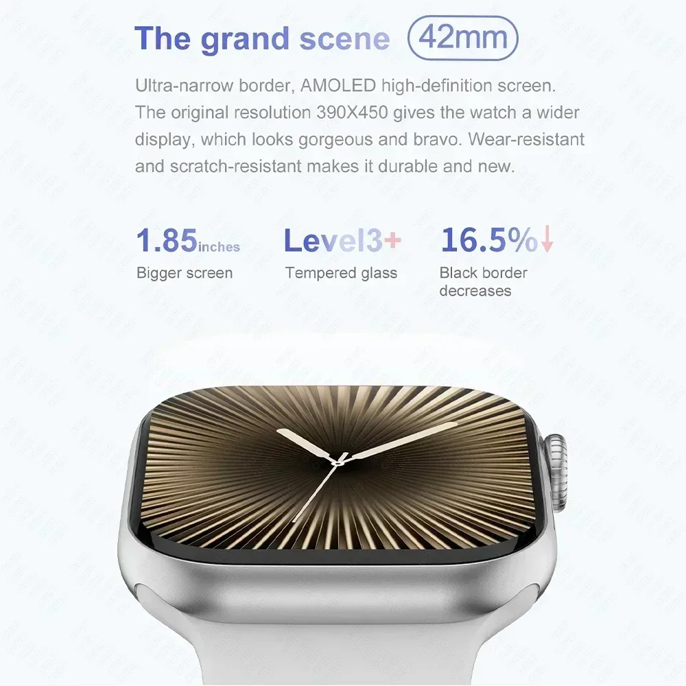 سلسلة ساعات جديدة 10 صغيرة لساعة أبل 10 ساعة ذكية للرجال ثلاثية الأبعاد موسيقى محيطة فيديو NFC بلوتوث دعوة ساعة ذكية لنظام أندرويد l0S #2