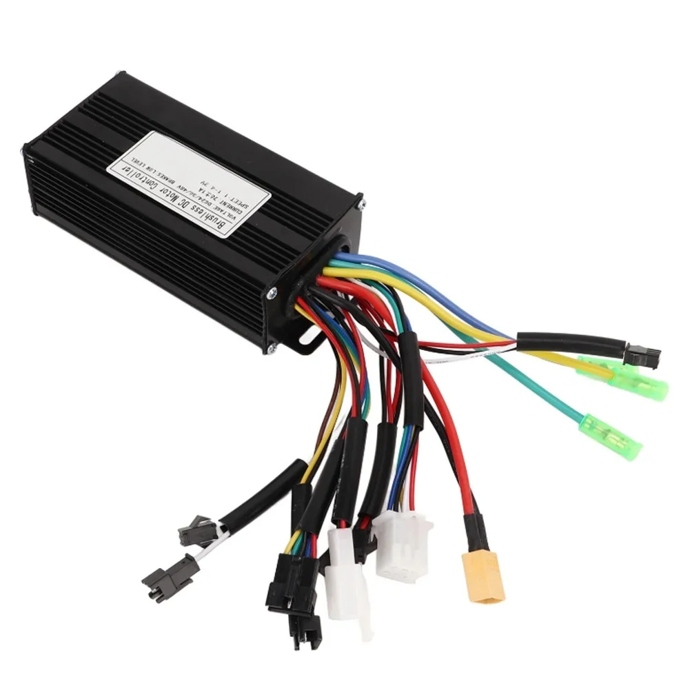 

36 В, 48 В, 500 Вт, 750 Вт, контроллер электронного велосипеда, 26 А, синусоидальный прямоугольный интеллектуальный трехрежимный контроллер, три режима работы, детали