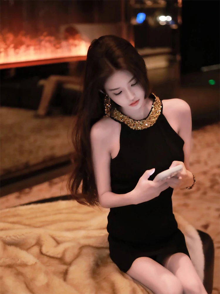 

Элегантное бисерное платье Neline Svel для дня рождения, женское, класса люкс, модное, А-силуэт, со средней талией, из полиэстера