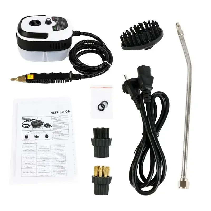 UK EU Plug 2500W High Pressure High Temperature Household Handheld Steam Cleaner Air Conditioner Kitchen Car Steam Cleaner