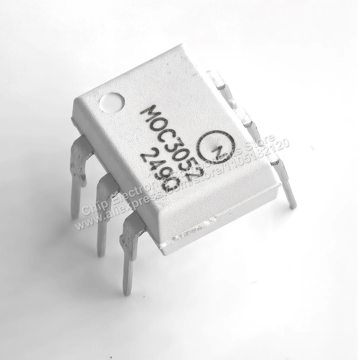 （5 PCS）Original IC MOC3052M MOC3052 Bidirectional Triac Driver Optocoupler Chip DIP-6