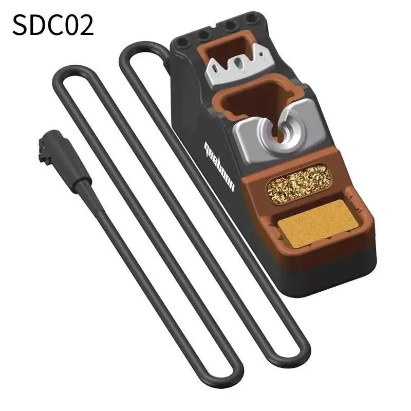 Подставка для пайки GEEBOON SDC02, держатель для наконечников T245/T210/T115/TH12, новая модель
