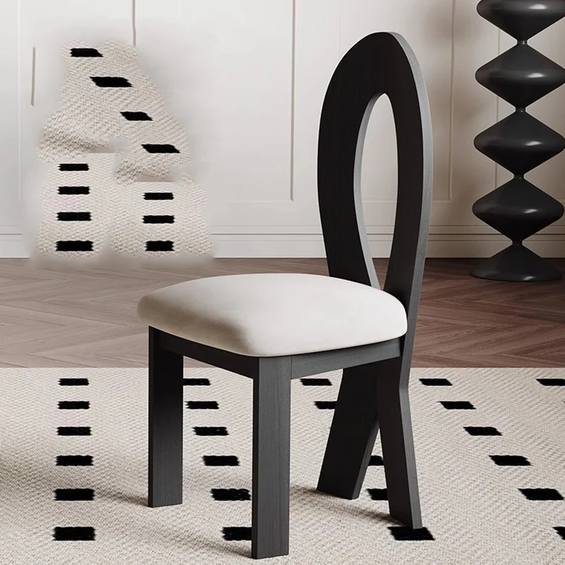 

Ergonomic Folding Dining Chairs Wooden Restaurant Nordic Mid Century Dining Chairs Camping Computer Muebles Kitchen Furniture