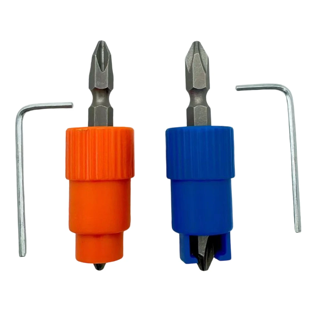 Spring-Loaded Screwdriver Cross Spring Positioning Screwdriver Spring-loaded Screw Holder Drill Bit Anti-drop Screwdriver Bit