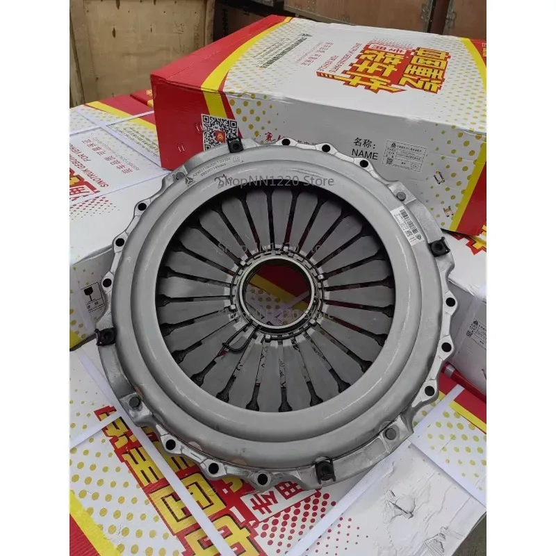 CNHTC HOWO 371 Shakman Clutch Pressure Plate Pull-type Large Hole 1417116100402 Fukuda